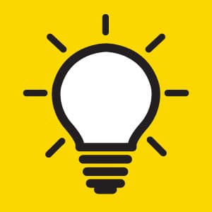 Light bulb icon